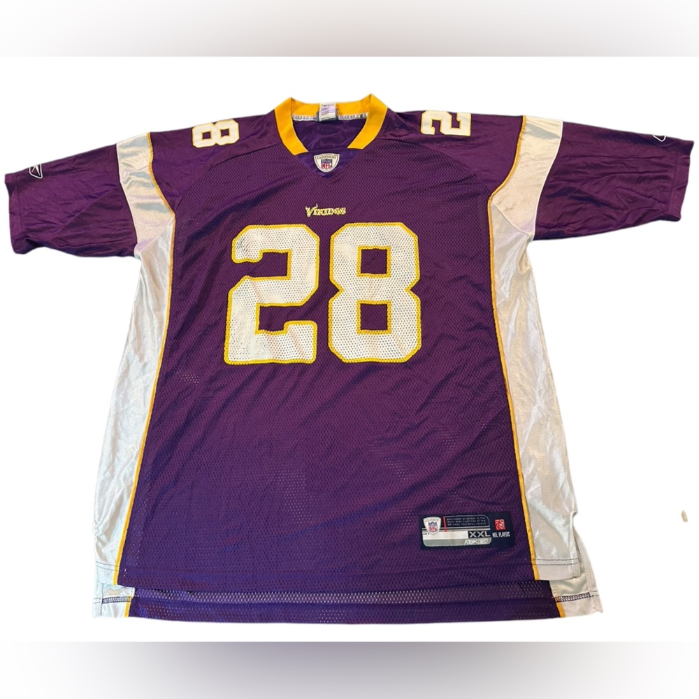 Reebok Men’s Minnesota Vikings Adrian Peterson‎ Jersey Sz 2XL